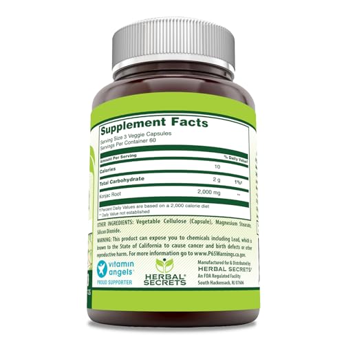 Herbal Secrets Konjac Supplement