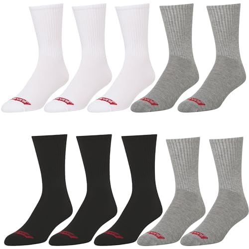 Levi's Mens Socks 10 Pairs Crew Low Cut No Show Quarter Ankle Socks for Men Premium Athletic Men's Socks Size 9-12