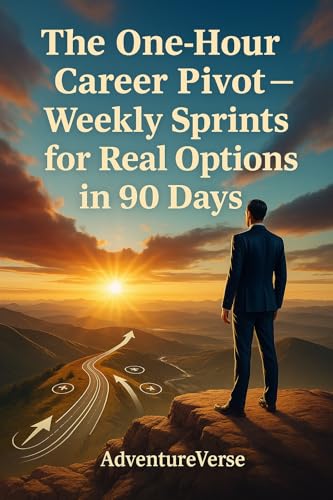 The One-Hour Career Pivot: Weekly Sprints for Real Options in 90 Days: A Practical 12-Week Playbook to Test New Careers, Skills, and Income Streams Without Burning Your Life Down (English Edition)