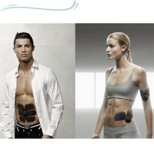 Kit Tonificador Muscular Abdominal E Braço EMS Fit Boot Toning SMART FITNESS