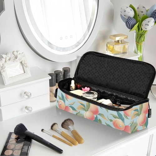 Bolsa organizadora para herramientas de cabello azul clara miniatura 6