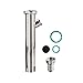 Produktbild Haas Messing Tauchrohr 1 1/4 Zoll DN32 mit Geräteanschluß, Silber, Chrom, Einzelstück, ca. 14,5 cm, für Waschmaschinen