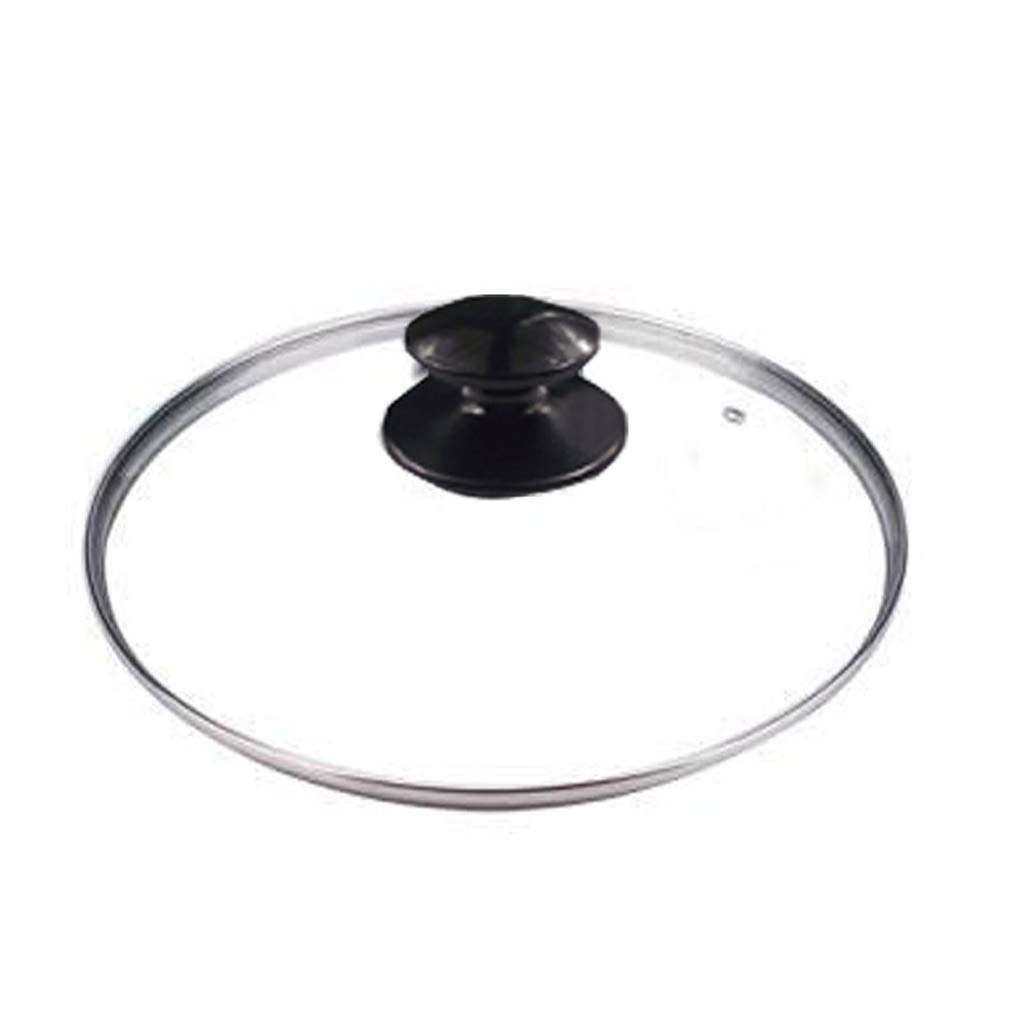 Coperchio,Coperchio in Vetro/Inox/Alluminio,Coperchi per pentole Coperchio per padella in vetro temperato Coperchio per padella per cottura a vapore Coperchio per padella trasparente per uso