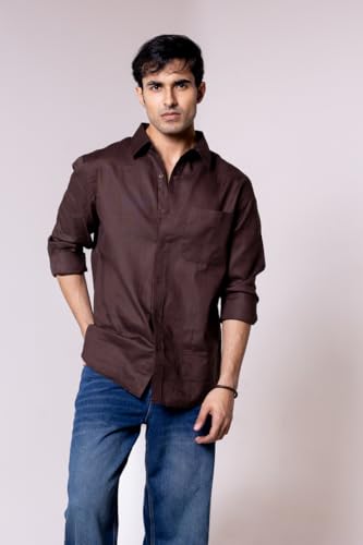 Image of Men's Regular Fit Reversible Checkered Shirt