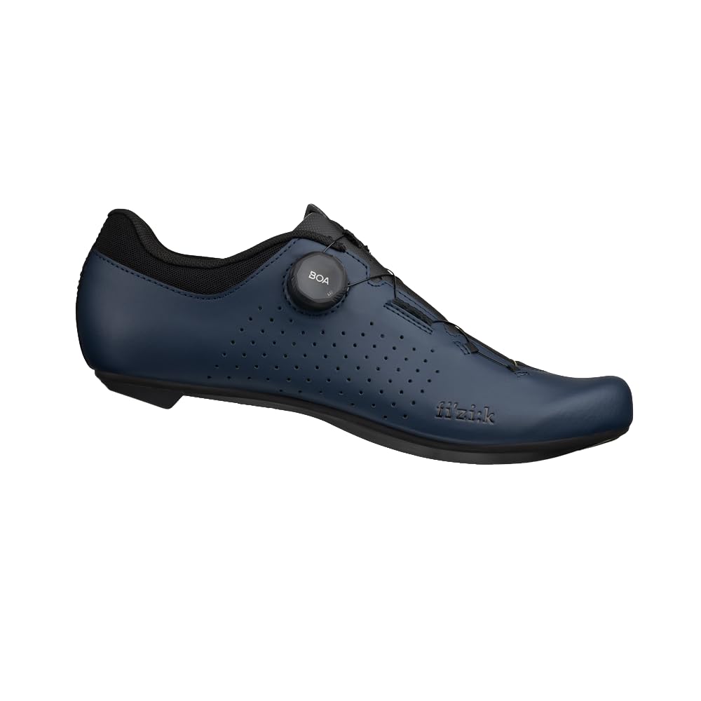 Fizik Unisex Vento Omna Wide Fit Sneaker, Navy/Black, 7.5 UK
