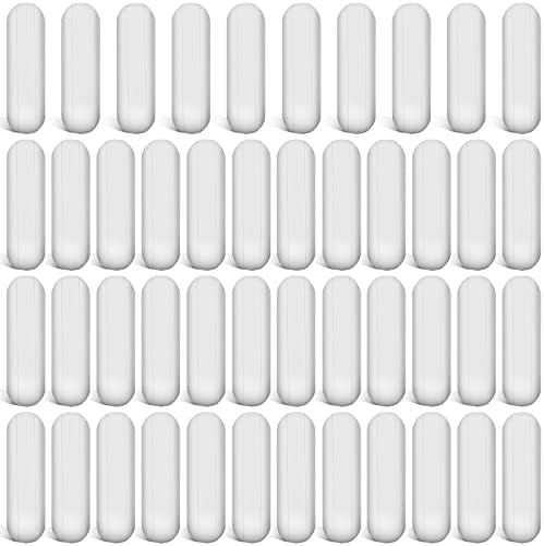 Weewooday 46 Pieces PTFE Magnetic Stir Bar Lab Stirrer,35 Mm/ 1.38 Inch