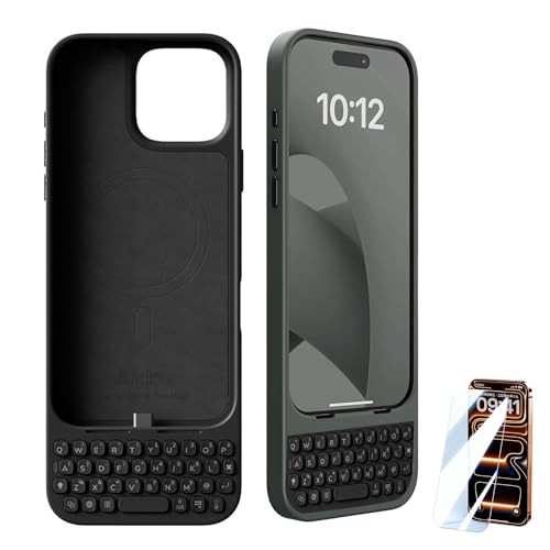 Amazon.co.jp: CAVAJP iPhone 16/17 Pro Max用キーボード - ブラック
