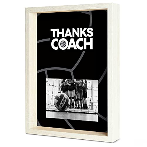 ChalkTalkSPORTS Premier Volleyball Photo Frame | Thanks Coach