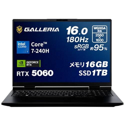 ノートパソコン galleria」の人気商品一覧・価格比較 - 価格.com