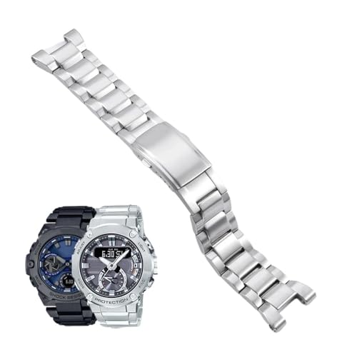 Bracelet acier compatible Casio G-Shock GST-B100 S100D W110 - 7