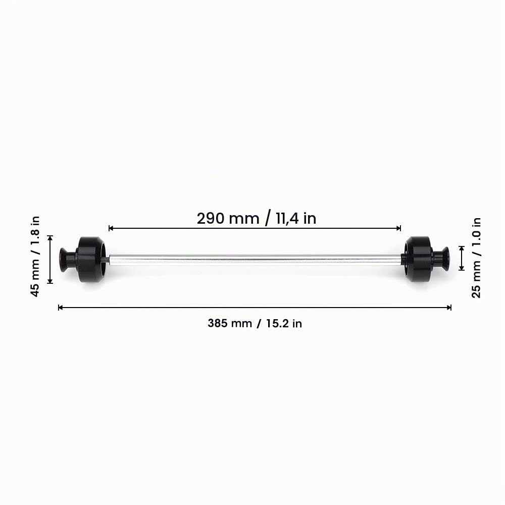 Bobines de bras oscillant arrière pour Yamaha MT-07 FZ-07 XSR700 2014-2020, manchons d'axe, glissières de fourche, support de moto, vis, boulons, protecteur anti-collision (Noir)