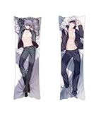 Satoru Gojo Jujutsu Kaisen Anime Dakimakura Hugging Body Peach Skin Pillow Case 150cm x 50cm Body Pillowcase Pillow Cover (59 inch x 19.6 inch) (9)