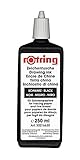 rOtring S0216630 Isograph Technical Drawing Pen, Liquid Ink, 250 ml, Black