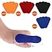 Larrel 100PCS Bowling Tape, 2.8x7.5cm/1.1x3inch Bowling Finger Tape, 4 Colors Bowling-Ball Thumb Tapes, Bowler Protective Tapes for Women and Men, Bowling-Accessories for Bowlers Exercise Sport