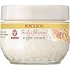 Burts Bees Truly Glowing Night Cream - Dry Skin Unisex 1.8 oz, White