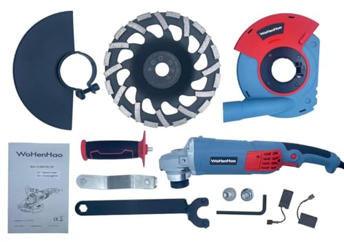 Wohenhao AG2306 7 Inch Concrete Grinder Set thumb #5