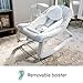 Ingenuity Keep Cozy 3-in-1 Grow with Me Vibrating Baby Bouncer, Seat & Infant to Toddler Rocker, Vibrations & -Toy Bar, 0-30 Months Up to 40 lbs (Weaver)