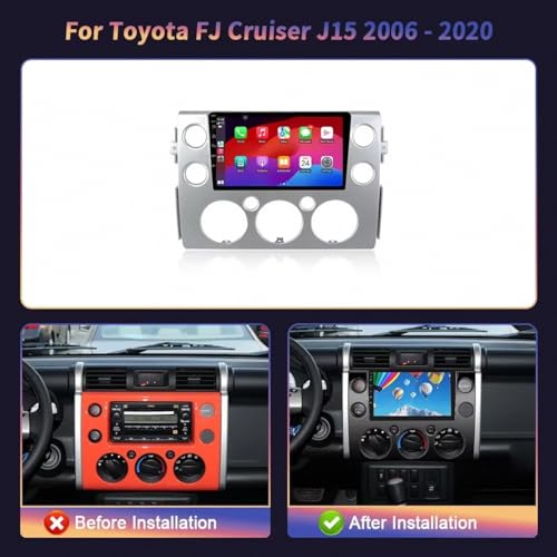 Autoradio para Toyota FJ Cruiser J15 con Bluetooth manos libres 2