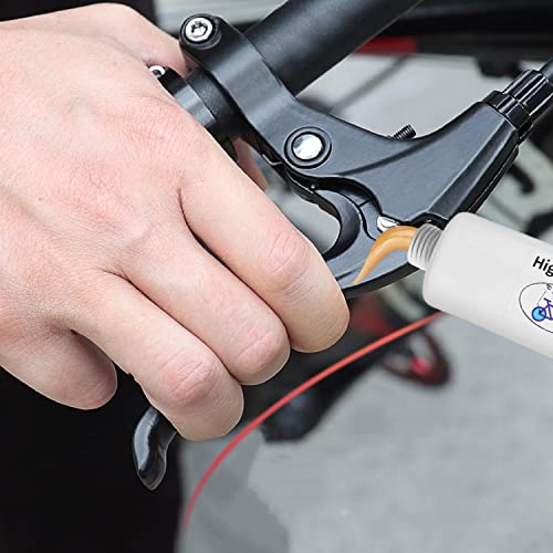 Bike Grease Bicycle Chain Lubricant – Mtb Brake Bearing Pedal Axle Lube Maintenance Waterproof High Temperature Metal Screw Rust And Corrosion Cycling Tool For Bike Derailleur Wheel Bolts Gear Motorcycle 50Ml #TOP3