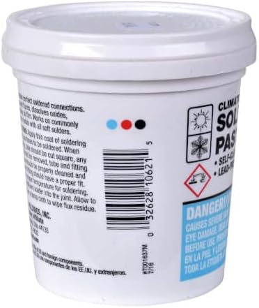 Hercules Climate Smooth Soldering Paste (1 lb.)