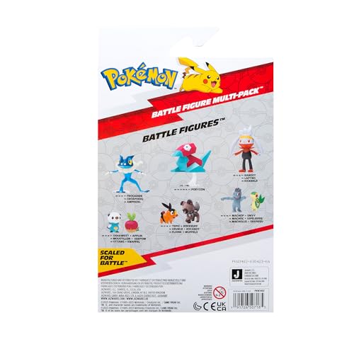 Pokemon PKW3402 Pokémon Paldea Battle Figure 4 Pack thumb #6