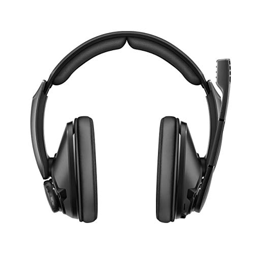 Sennheiser Gsp 370 Over-Ear Wireless Gaming Headset, Low-Latency Bluetooth,Noise-Cancelling Mic, Flip-To-Mute, Audio Presets - Pc, Mac, Windows, And Ps4 Compatible - Black (Renewed) #TOP1