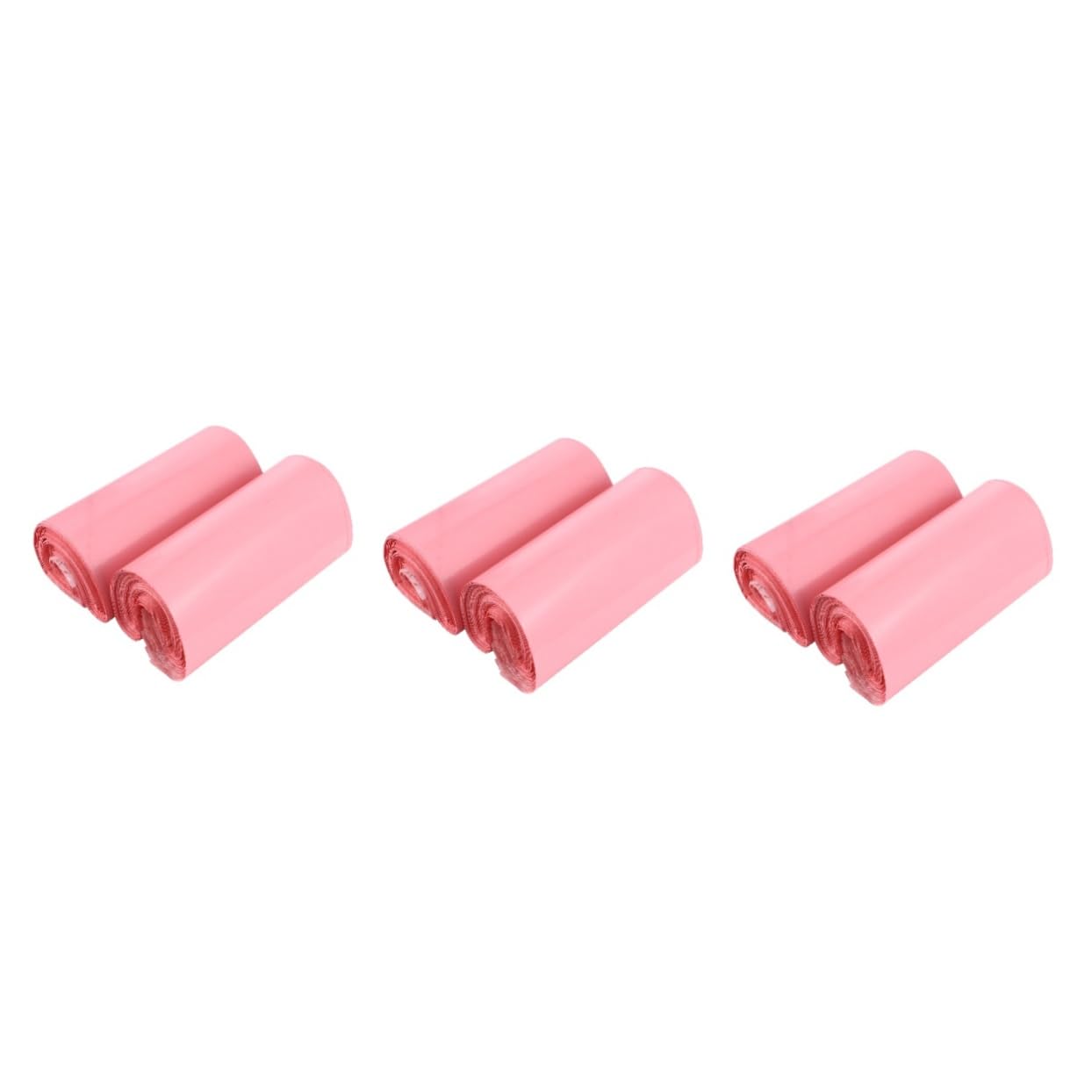 Lurrose 600 Pz Borsa Corriere Rosa Buste Antistrappo Borse Buste Del Pacchetto Di Spedizione Per L'imballaggio Dei Vestiti Sacchetto Autosigillante Buste Postali Mailer Materiale