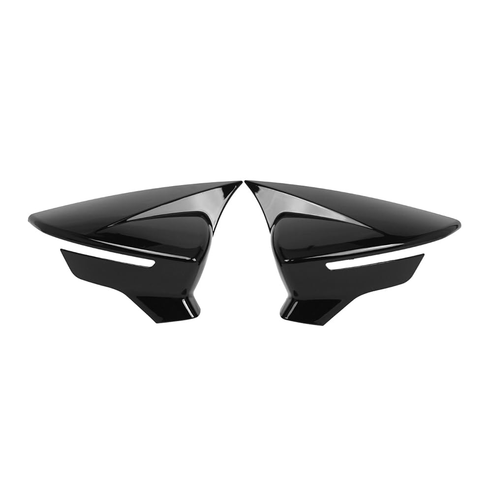Shkalacar 1 Par Cubierta de Espejo Lateral Repuesto para Seat Leon Mk3 5F ST/FR/Cupra 2012-2020 Seat Ibiza Mk5 2017-2020 Seat Arona KJ7 2017-2020, OEM:5F0857537B 5F0857538B