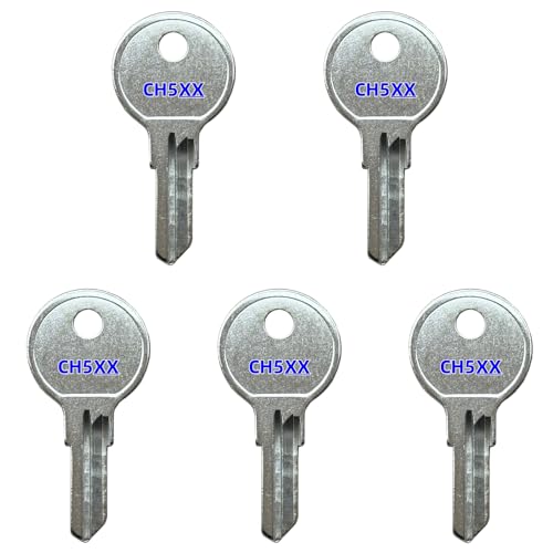 (5) CH501 - CH550 Toolbox Keys For UWS Bauer Better