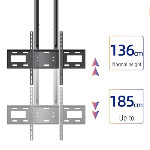 Support TV de 5 pouces orientable gauche droite pour optimiser la vision - 4