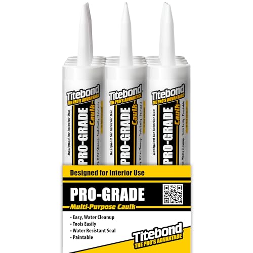 Sellador multiusos Titebond blanco 10.1 oz pack 12 miniatura 1