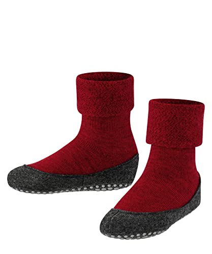 FALKE Unisex Kids Cosyshoe Slipper Socks, Merino Wool, Grips, 1 Pair