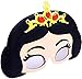 Costume Sunglasses Snow White Sun-Staches Party Favors UV400