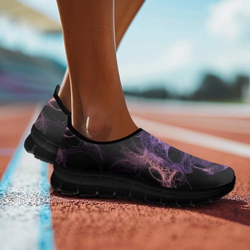 Unisex Adult Slip on Loafers Stylish Hands Free Mesh Sneaker Comfortable Soft Memory Foam Clipper Anti Sikd4