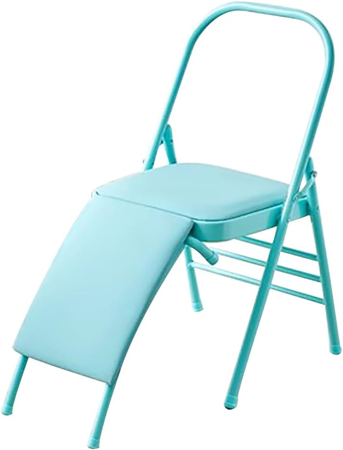 Foldable Yoga Auxiliary Chair for Adults, with a Load