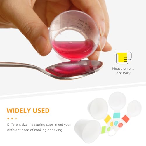 Set de 4 vasos medidores para cocina COHEALI con asa miniatura 4
