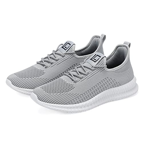 Image of Men's Running Shoes Ultra Lightweight Breathable Comfortable Walking Shoes Casual Fashion Sneakers Mesh Workout Shoes
