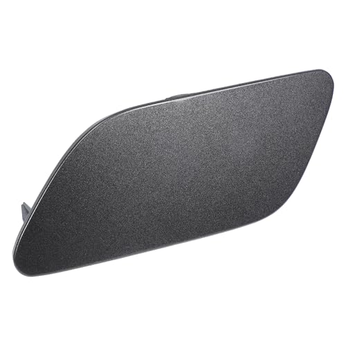 HEROFFIX 1 Pcs Front Left Side Bumper Headlight Washer Nozzle Cover Cap for Audi A6 (C7) 2015-2018 Bumper Trim Nozzle Cover No.4G0955275H Gray Plastic