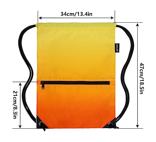 Image of HOLYLUCK Drawstring Backpack Bag Sport Gym Sackpack