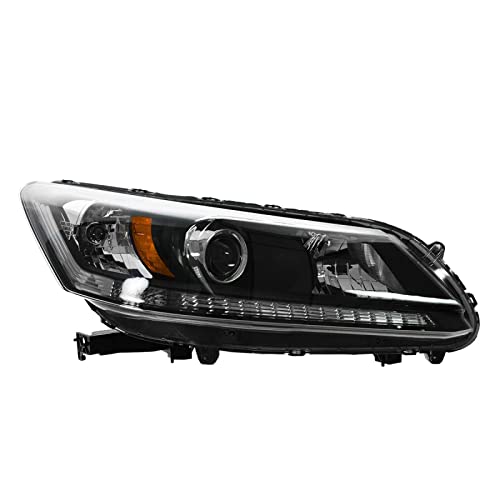 Image of TRQ Passenger Side Headlight Assembly Halogen Compatible with 2013-2015 Honda Accord HO2503151