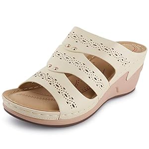 Alexis Leroy Wedge Sandalen Slingback Espadrilles Glij Hole schoenen Pantolettens voor dames