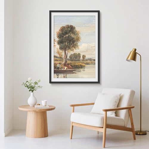 Picrit 27x40 inch Poster Frame 3 Pack, Black Poster Frame, Display Poster 24 x 36 with Mat or 27 x 40without Mat for Horizontal or Vertical Wall Mounting