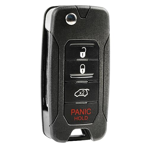 Mando de llaves KOBDT04A para solucionar el desgaste de tu mando Chrysler o Jeep