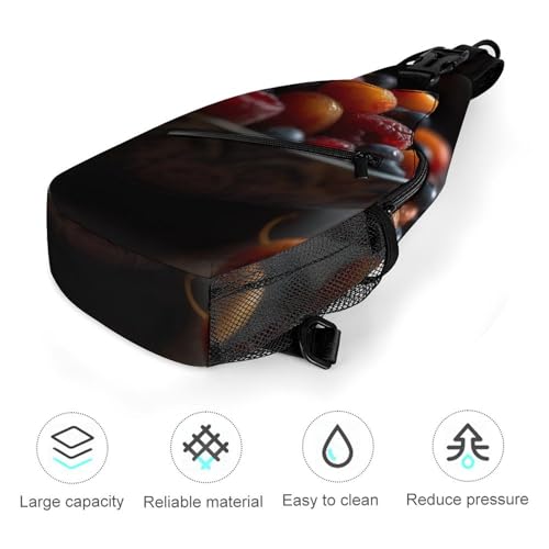 Mochila tipo bandolera Fresh Berries para deporte y casual miniatura 5