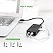 UGREEN USB 3.0 Hub 3 Ports USB Sound Card 2 in 1 External Stereo Audio Adapter 3.5mm with Headphone and Microphone 5Gbps High Speed for Mac OS Windows Linux iMac MacBook Mac Mini PCs Tablets