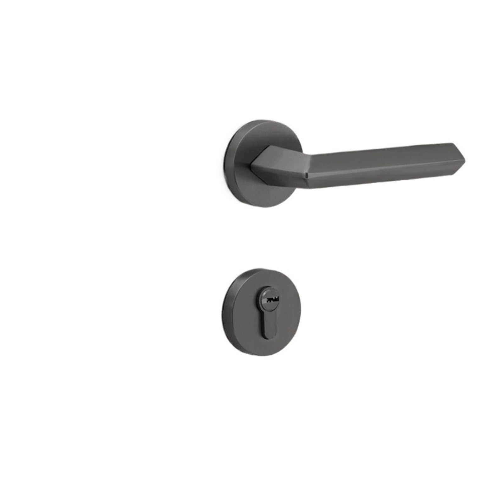 Aepqbgqj One Color Pure Copper Door Lock Silent Bedroom Interior