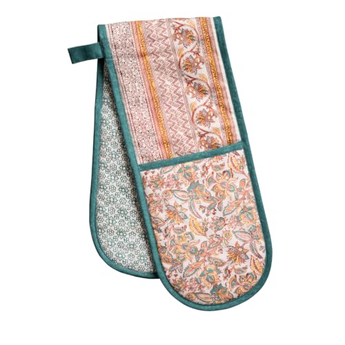 Maison d' Hermine Double Oven Mitts 100% Cotton Double Oven Glove (7"x35")