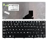 Facile à monter Power4Laptops Royaume-Uni Noir Clavier pour Ordinateur Portable (PC) de Remplacement Compatible avec Acer Aspire One D260-N51B/P
