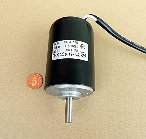 Davitu DC Motor - DC115V 2400RPM 45W Micro DC Permanent Magnet Motor Low Current Power Tools / Machinery / DIY Generator Motor Parts