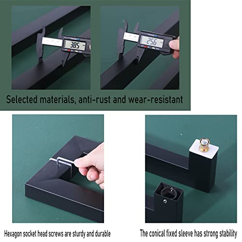 Poignée de porte double face solide pour remplacer les fixations fragiles - 4